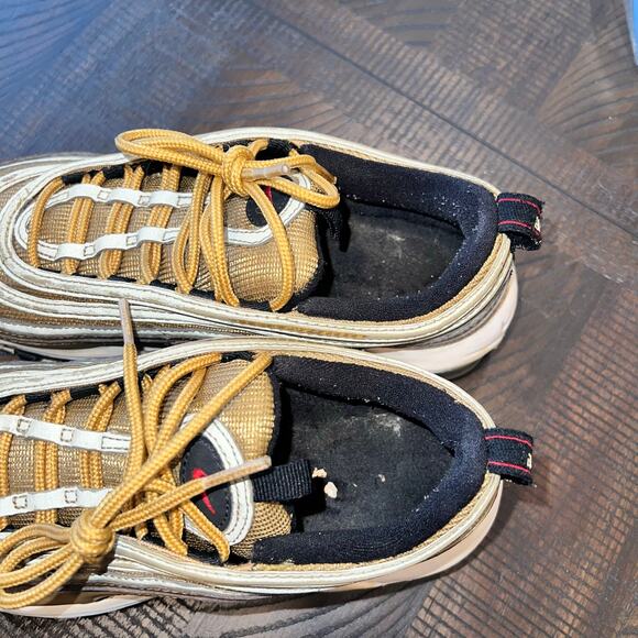 Nike air max 97 metallic gold women’s 7 - Picture 7 of 12